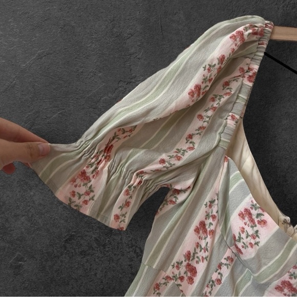 We Wore What Rosewood Midi Dress Size 14 NWT - Picture 8 of 12